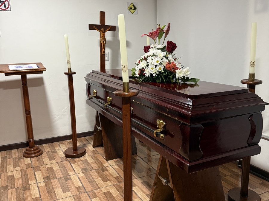 Sala de ceremonia para cremación
